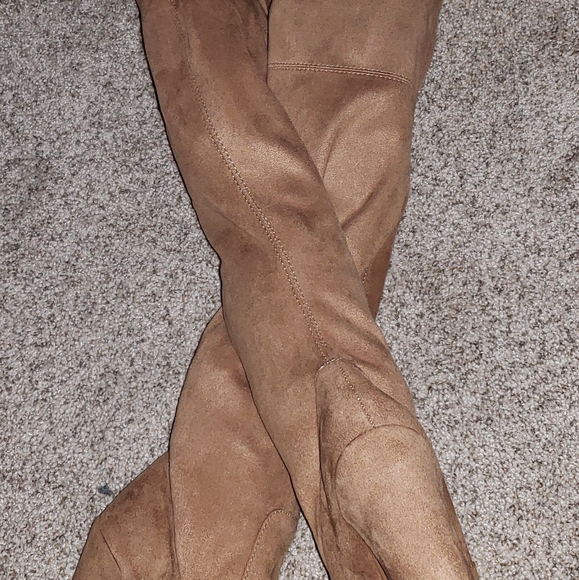 Brown Suede Boots - Picture 2 of 7